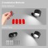 Настінний світильник Coollamp ‎DS126PRO Black (R3693)