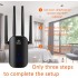 Підсилювач WiFi Mengtech 1200 Мбіт/с Black (R3696) Підсилювач WiFi Mengtech 1200 Мбіт/с Black (R3696)