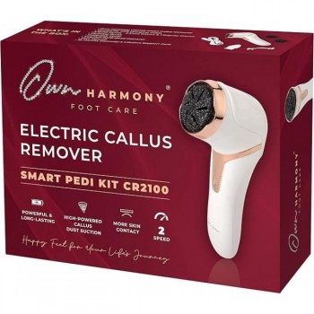 Електрична роликова пилка-пемза Own Harmony CR2100 White (R3719) Електрична роликова пилка-пемза Own Harmony CR2100 White (R3719)