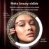 Дзеркало для макіяжу LitBear LB-MM01 Rose Gold (R3730)