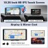 Автомобільний монітор CAMECHO 10,36-дюйма Full HD з підтримкою CarPlay та Android Auto, мультимедійний плеєр Black (R3740) Автомобільний монітор CAMECHO 10,36-дюйма Full HD з підтримкою CarPlay та Android Auto, мультимедійний плеєр Black (R3740)