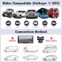 Автомобільний монітор CAMECHO 10,36-дюйма Full HD з підтримкою CarPlay та Android Auto, мультимедійний плеєр Black (R3740) Автомобільний монітор CAMECHO 10,36-дюйма Full HD з підтримкою CarPlay та Android Auto, мультимедійний плеєр Black (R3740)