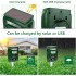 Ультразвуковий сонячний відлякувач Wicomo NZR-EU501 Green (R3759) Ультразвуковий сонячний відлякувач Wicomo NZR-EU501 Green (R3759)