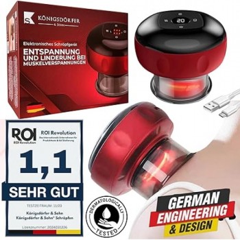 Вакуумний антицелюлітний масажер для тіла Königsdörfer & Sohn KDS4270 Red (R3785) Вакуумний антицелюлітний масажер для тіла Königsdörfer & Sohn KDS4270 Red (R3785)