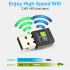 Адаптер Wifi AC600 Free Driver 600Mbps 2.4/5 Ghz Двохдіапазонний Black (R3799)