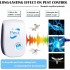 Ультразвуковий засіб від гризунів та комах Pest Reject 801А 6 шт. White (R3801)