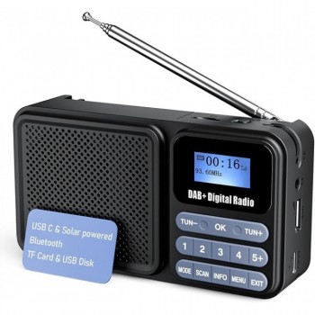 Цифрове радіо Gallypek DAB-P11 Black (R3802) Цифрове радіо Gallypek DAB-P11 Black (R3802)