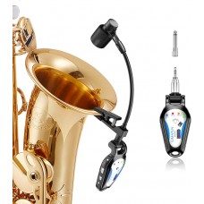Бездротовий мікрофон для саксофона KIMAFUN KM-G120 Black (R3808) Бездротовий мікрофон для саксофона KIMAFUN KM-G120 Black (R3808)