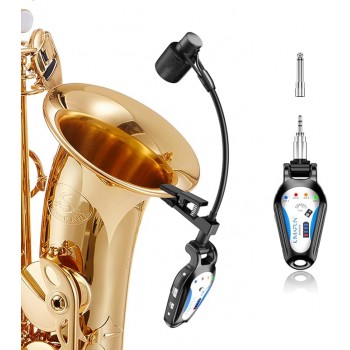 Бездротовий мікрофон для саксофона KIMAFUN KM-G120 Black (R3808) Бездротовий мікрофон для саксофона KIMAFUN KM-G120 Black (R3808)