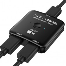 HDMI перемикач ACASIS SW-2201 HDMI 4K 60 Гц Black (R3815)