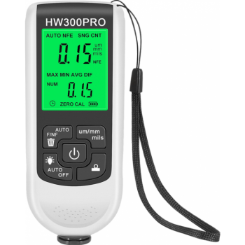 Цифровий товщиномір фарби Xiamen HW-300 Pro White (R3818)