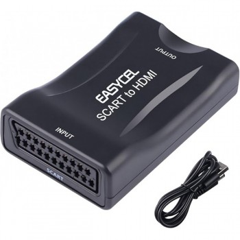 Конвертер EASYCEL E616A Scart to HDMI Black (R3823) Конвертер EASYCEL E616A Scart to HDMI Black (R3823)