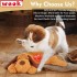 Іграшка для цуценят WEOK з імітацією серцебиття Brown (R3842) Іграшка для цуценят WEOK з імітацією серцебиття Brown (R3842)