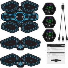 Пояс Ems стимулятор м'язів тіла Black (R3855) Пояс Ems стимулятор м'язів тіла Black (R3855)