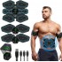 Пояс Ems стимулятор м'язів тіла Black (R3855)