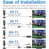 Телевізійна антена DGUPSP 4K 1080p Black (R3862) Телевізійна антена DGUPSP 4K 1080p Black (R3862)