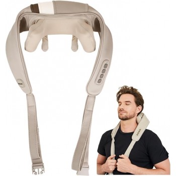 Масажер для шиї Generic HJ-188 White (R3890) Масажер для шиї Generic HJ-188 White (R3890)