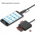 Кардридер BENFEI 4в1 USB 3.0 та USB-C Black (R3934) Кардридер BENFEI 4в1 USB 3.0 та USB-C Black (R3934)
