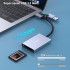 Кардридер BENFEI USB 3.2 та USB-C Grey (R3935) Кардридер BENFEI USB 3.2 та USB-C Grey (R3935)