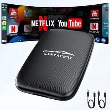 Бездротовий адаптер CarPlay Quanlex Q3 Black (R3946)