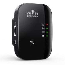 Підсилювач WiFi репітер 300 Мбіт/с 2.4G Black (R3954) Підсилювач WiFi репітер 300 Мбіт/с 2.4G Black (R3954)