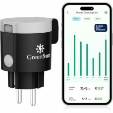 Розумна розетка GreenSun HSCB Black (R3958) Розумна розетка GreenSun HSCB Black (R3958)