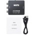 Адаптер QGECEN av-01 HDMI - AV/RCA/CVBS Black (R3974) Адаптер QGECEN av-01 HDMI - AV/RCA/CVBS Black (R3974)