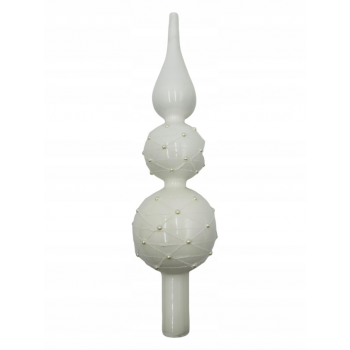 Верхівка на ялинку 27 см Xmas White (NY731072025) Верхівка на ялинку 27 см Xmas White (NY731072025)