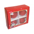 Ялинкові пластикові кульки Disney 4 шт. Red (NY83107205)