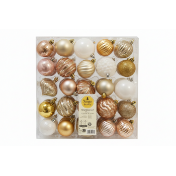 Набір ялинкових куль Xmas 50 шт (NY1131072025) Набір ялинкових куль Xmas 50 шт (NY1131072025)
