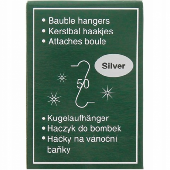 Гачки для підвішування кульок Silver (NY1431072025)