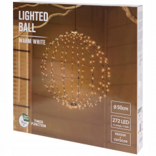 Підвісна світлодіодна куля Livarno Home «StarSphere» 272 LED D-50cm (NY2501082025)