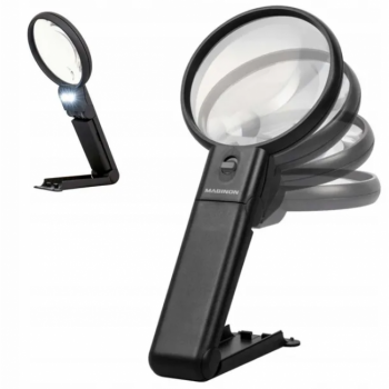 Лупа з підсвічуванням Maginon HL-90 Black (RE3995)