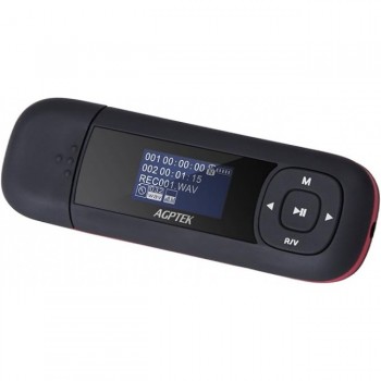 MP3-плеєр AGPTEK U3 USB-накопичувач Black (R403813082025) MP3-плеєр AGPTEK U3 USB-накопичувач Black (R403813082025)