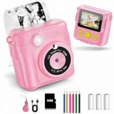 Дитячий фотоапарат моментального друку NUOTUN Pink (R404013082025) Дитячий фотоапарат моментального друку NUOTUN Pink (R404013082025)