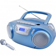 Бумбокс Soundmaster SCD5800BL з караоке-мікрофоном Blue (MU4069130820250) Бумбокс Soundmaster SCD5800BL з караоке-мікрофоном Blue (MU4069130820250)