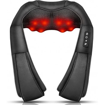 Накидка-масажер iKristin JH-R2 Shiatsu для шиї та спини Black (R4081130820250) Накидка-масажер iKristin JH-R2 Shiatsu для шиї та спини Black (R4081130820250)
