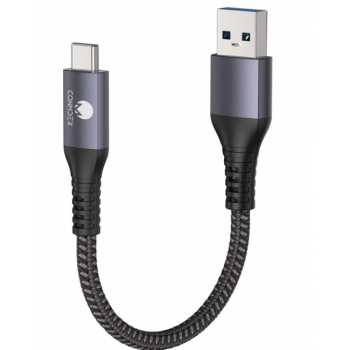 Кабель CONMDEX UAC03 USB-C 10 Гбіт/с USB 3.1 Gen 2 0.3м Grey (R4093130820250) Кабель CONMDEX UAC03 USB-C 10 Гбіт/с USB 3.1 Gen 2 0.3м Grey (R4093130820250)