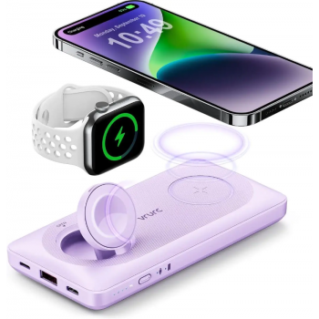 Повербанк VRURC T1156 10000 мАг Purple (R4129130820250) Повербанк VRURC T1156 10000 мАг Purple (R4129130820250)