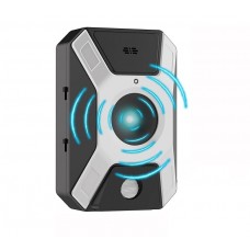 Ультразвуковий антигавкітний пристрій WARDBES Black (R4133130820250) Ультразвуковий антигавкітний пристрій WARDBES Black (R4133130820250)
