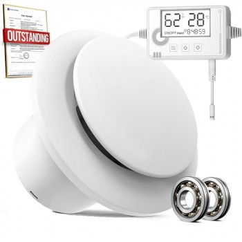 Витяжний вентилятор для ванної кімнати SBONNI P109 White (R4166130820250)