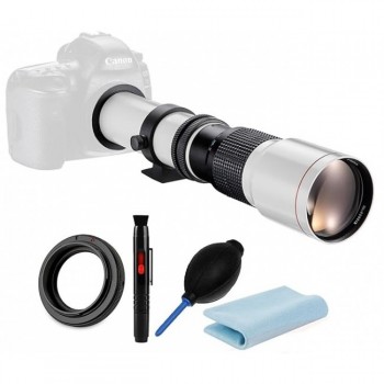Телеоб'єктив JinTu з кріпленням EF/EF-S 500 мм f/8 White (R4185130820250) Телеоб'єктив JinTu з кріпленням EF/EF-S 500 мм f/8 White (R4185130820250)
