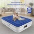 Надувний матрац Luxchoice 200 x 150 x 40 см Blue (R4243130820250)