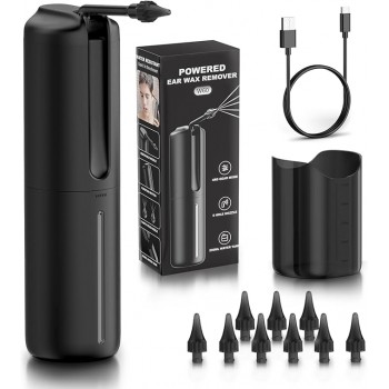 Набір для видалення вушної сірки Temodu W60 Black (R4356130820250) Набір для видалення вушної сірки Temodu W60 Black (R4356130820250)