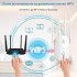 Бездротовий підсилювач-ретранслятор 2,4 та 5 ГГц Wi-Fi White (R4361130820250) Бездротовий підсилювач-ретранслятор 2,4 та 5 ГГц Wi-Fi White (R4361130820250)