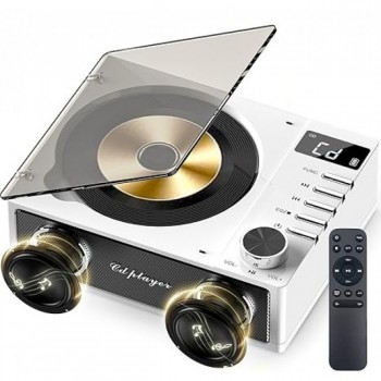 Портативний CD-програвач Gracioso CD19 White (R4375130820250) Портативний CD-програвач Gracioso CD19 White (R4375130820250)