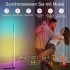 Кутова підлогова лампа-торшер з RGB підсвічуванням Auplf Black (R4392130820250) Кутова підлогова лампа-торшер з RGB підсвічуванням Auplf Black (R4392130820250)