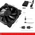 Вентилятор upHere 12BK3 120 мм 3 шт. Black (R4400130820250) Вентилятор upHere 12BK3 120 мм 3 шт. Black (R4400130820250)