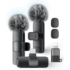 Бездротовий петличний мікрофон KUKIHO K1CLU Black (R4404130820250) Бездротовий петличний мікрофон KUKIHO K1CLU Black (R4404130820250)