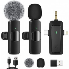 Бездротовий петличний мікрофон HMKCH K11 Black (R4405130820250) Бездротовий петличний мікрофон HMKCH K11 Black (R4405130820250)